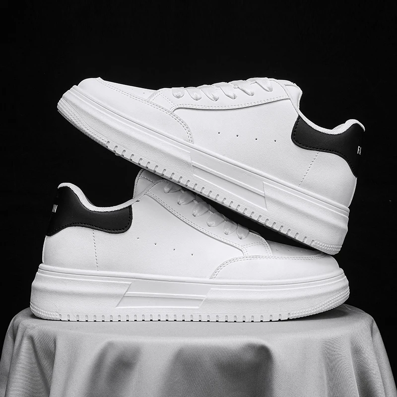 Men's shoes 2025 spring and autumn new student small white shoes Korean version of casual board shoes trend sports shoes 3