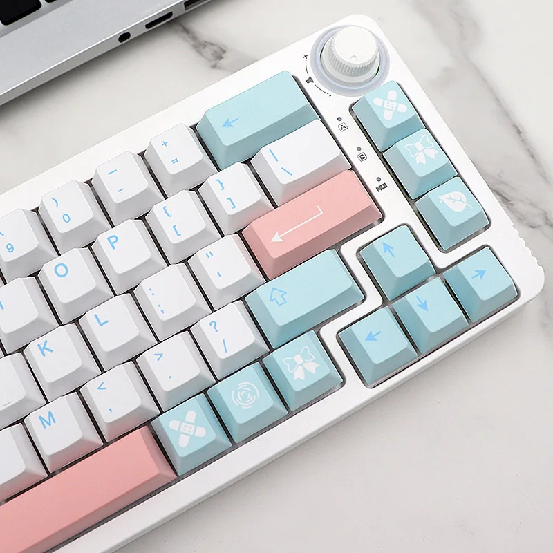 

PBT Keycaps 135 Keys Noel Theme With ISO Enter Dye Subbed Keycap For MX Switch Mechanical Keyboard Cherry Profile