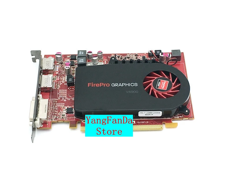 Scheda Video ATI FirePro 2460 Professionale, Usata, 4 Uscite DisplayPort