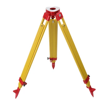Treppiede Professionale in Legno GST120-9 con Blocco a Torsione e Cinghia di Trasporto - Supporto Stabile per Rilevamenti e Misurazioni
