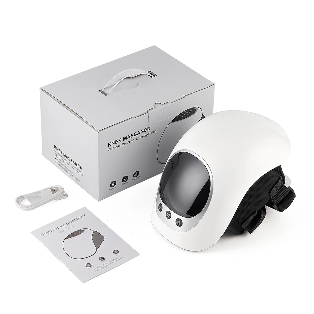 Wireless Smart Knee Massager Vibration Air Pressure Kneading Knee Massage Machine Electric Elbow Shoulder Knee masajeador