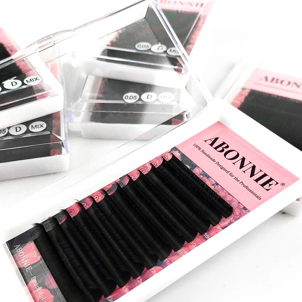 Super Soft Blooming Eyelash Extensions Mega Volume Fans