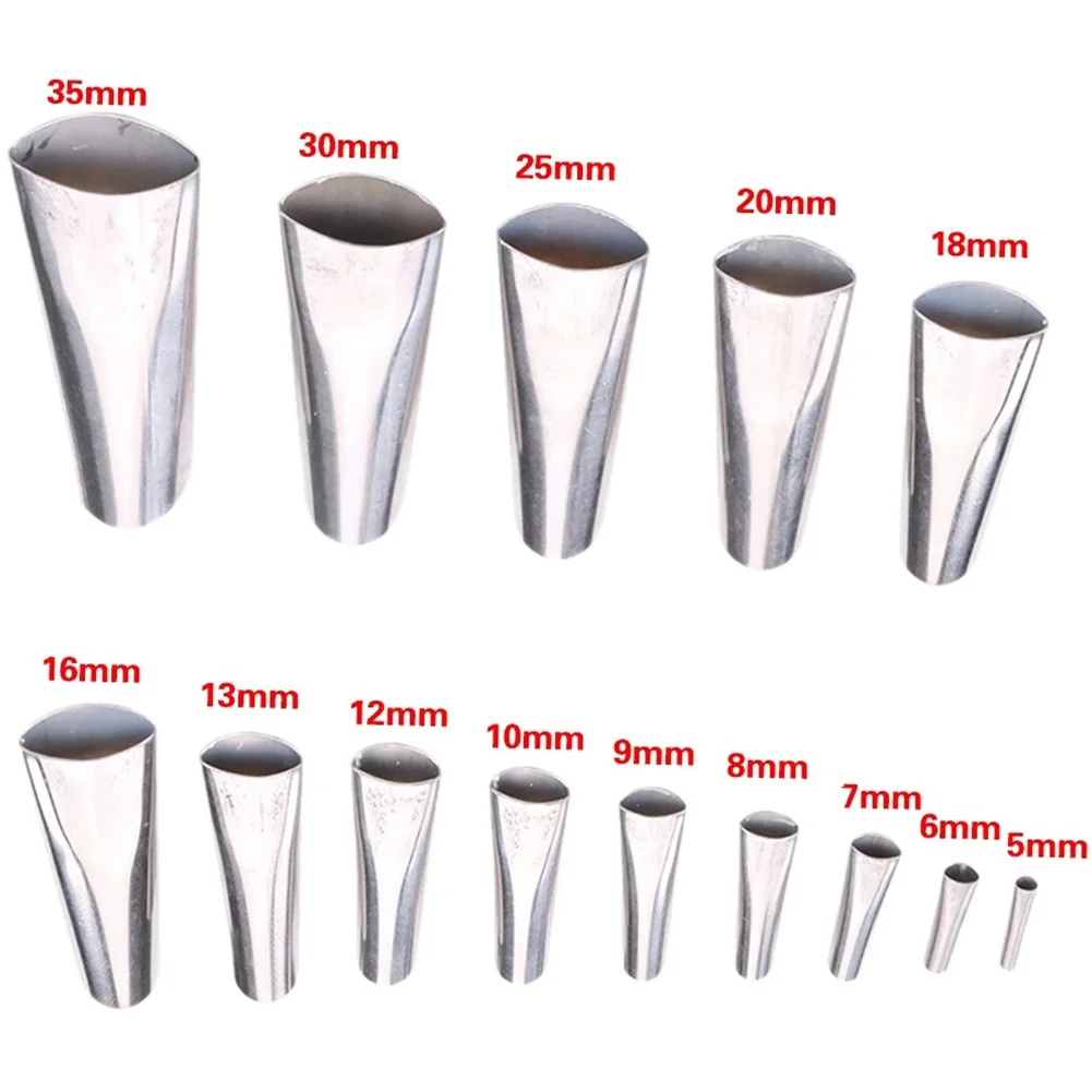 Caulk Nozzle Applicator Caulking Gun Nozzles Caulking Finisher Stainless-Steel Sealant Finishing Tool Kit Caulking Nozzle Sealant Finishing Tools 14x