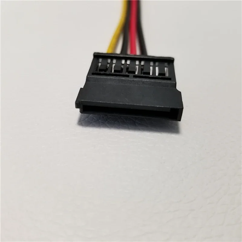 4Pin FDD Floppy Male to 15Pin SATA Female Adapter Converter Hard Drive Power Cable 20cm power cable power cable extension