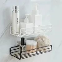 Bathroom Shower Shelf No-Drill Metal Corner Racks Home Shelf Shower Storage Shelf Bracket Organization Hanger 2024 2