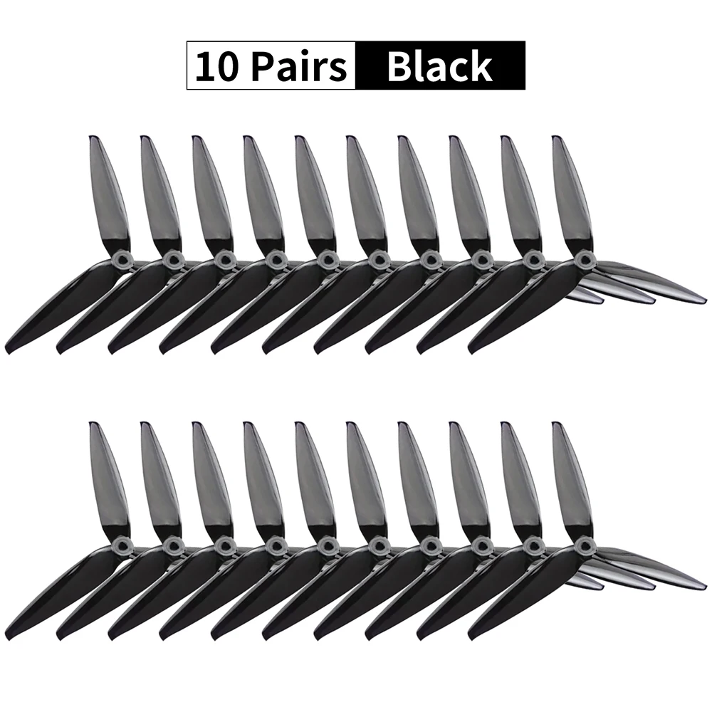 10Pairs Black