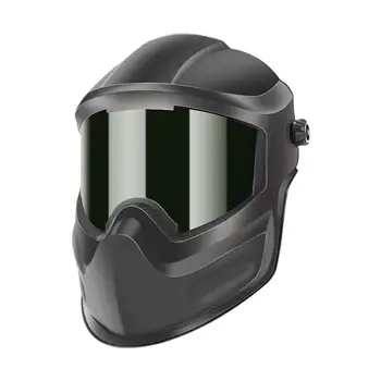 Cappuccio per maschera per saldatore Cappuccio regolabile Copertura protettiva Casco per saldatura per casco per saldatura da taglio per saldatura ad arco domestico industriale