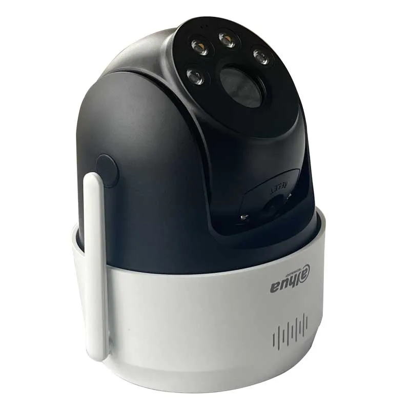 Dahua 풀 컬러 비디오 지지대 IP 카메라, 양방향 대화, 사람 및 차량 감지, 5MP POE PTZ, IR30M, SD2A500NB-GNY-A-PV 신제품