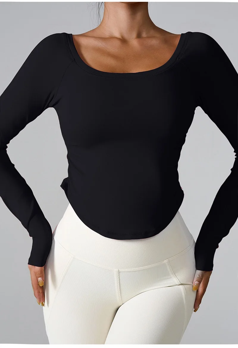 Women Yoga Shirts - Plus Size Sportswear Top | Breathable Quick Dry Fitness Workout Shirt
