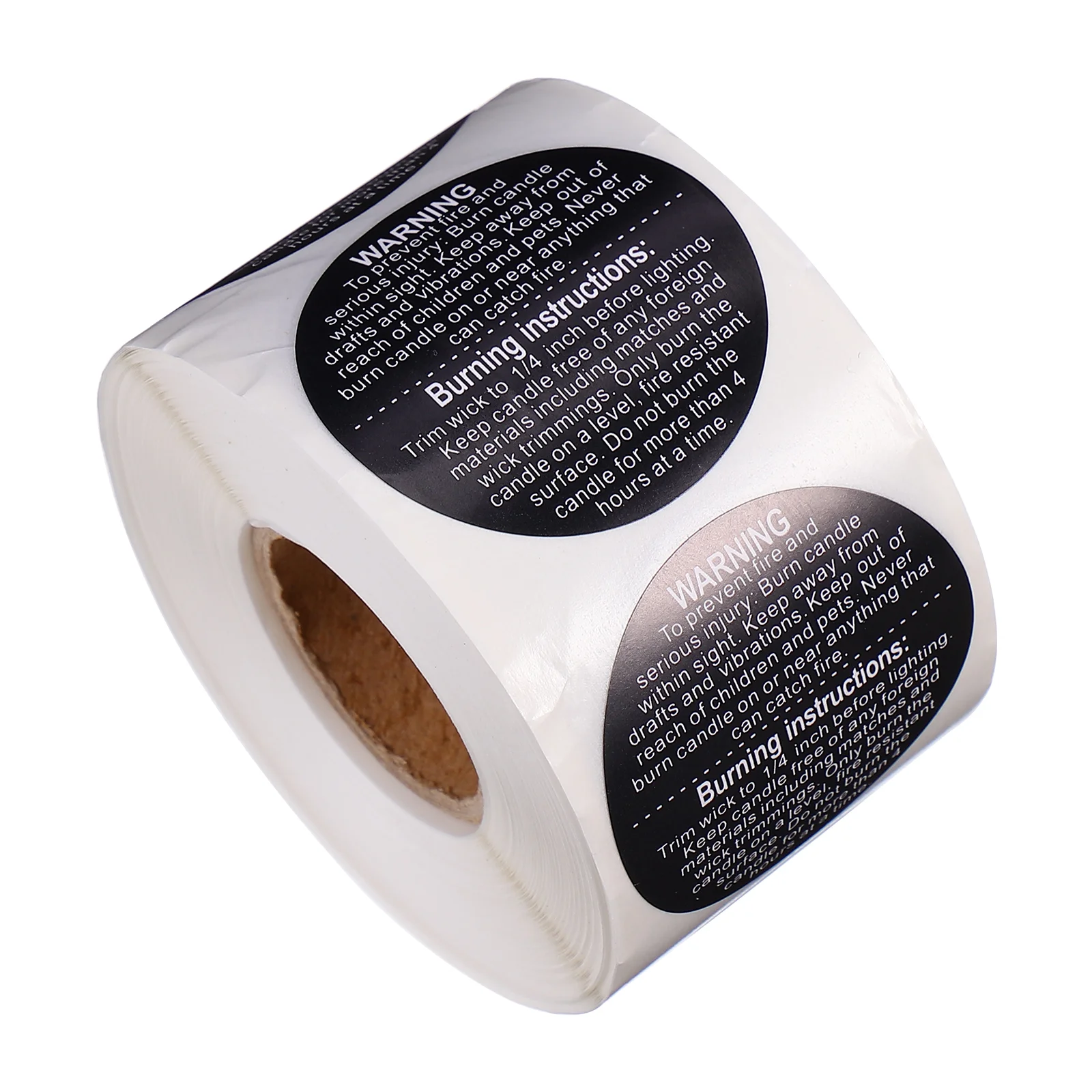 

Warning Decal 500Pcs Safety Labels Jar Safety Warning Stickers