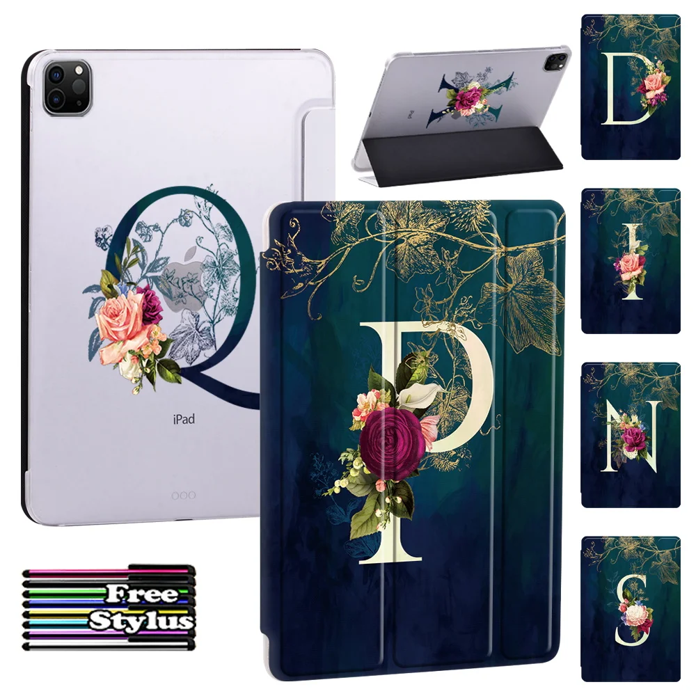 Custodia A Tre Ante Per Apple Ipad Pro 11 "2018 2020 2021/Ipad Pro 9.7"/Pro 10.5 "Custodia In Pelle Per Tablet Con Supporto Pieghevole Intelligente