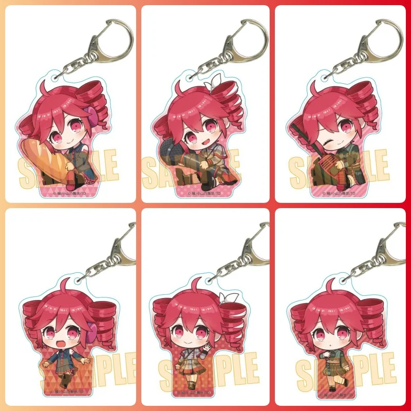 Kasane Teto Adorable Acrylic Figure Keychain - Cartoon Bag Charm & Backpack Pendant Gift