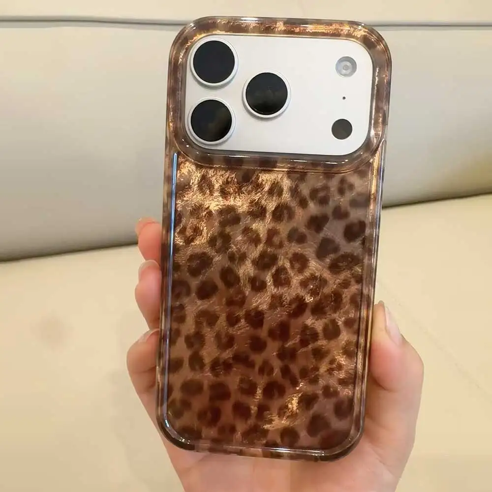 Gold Leopard Fashion Phone Case