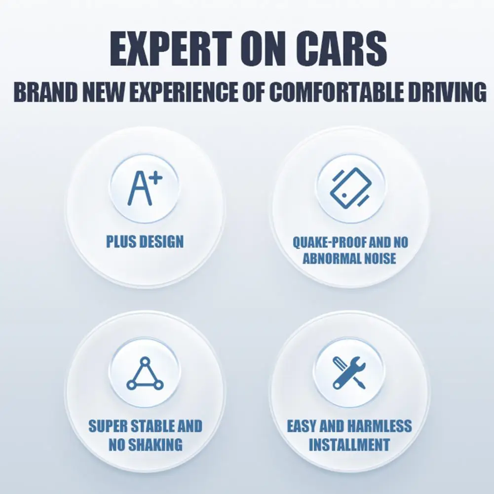 

Car Mount Holder Universal Car Cup Holder Expander with Adjustable Base High Stability Multifunctional Dual Cup for Bottles