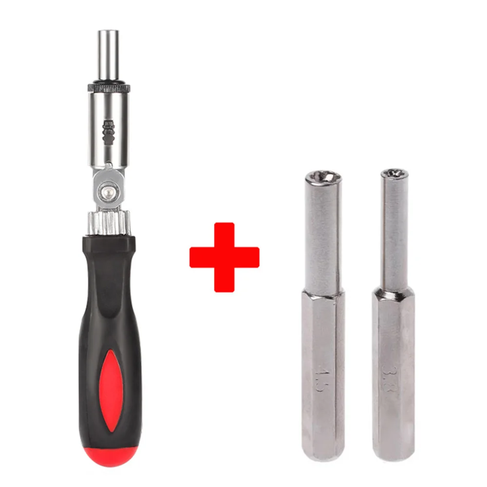 

Professional Ratchet Screwdriver 3.8mm + 4.5mm Security Tool Bit Gamebit Compatible with Nintendo NES N64 Gameboy Accessories