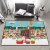 Door Mat s-South Anti-Slip Kitchen p-Park funny Bedroom cartoon Handmade Tufted cute Rug Carpet Living Room Entrance Decoration 1