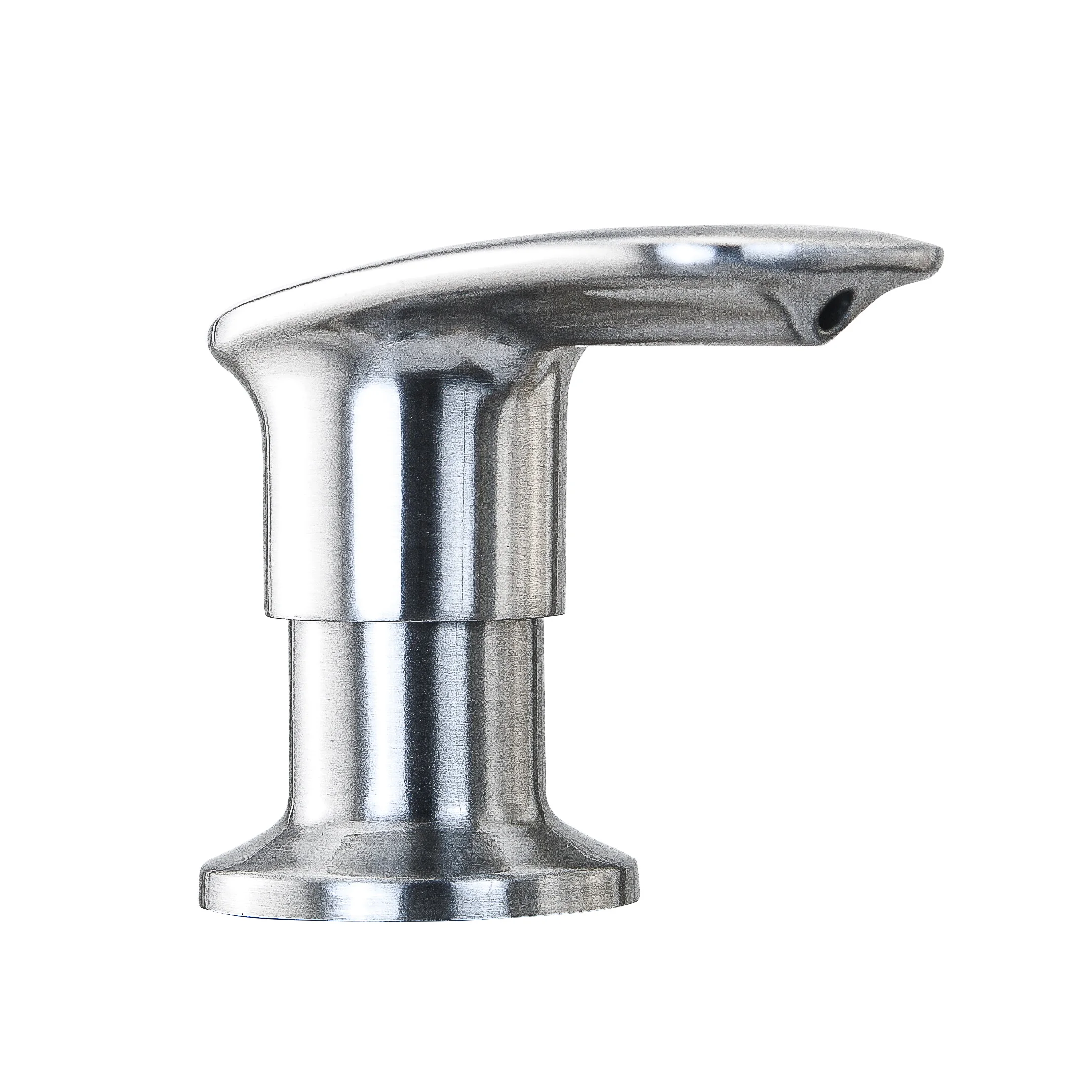 Stainless Steel Zinc Alloy Press Type Sink Soap Dispenser 500ml  Rust-Resistant Easy-Press Design Kitchen Bathroom accessories