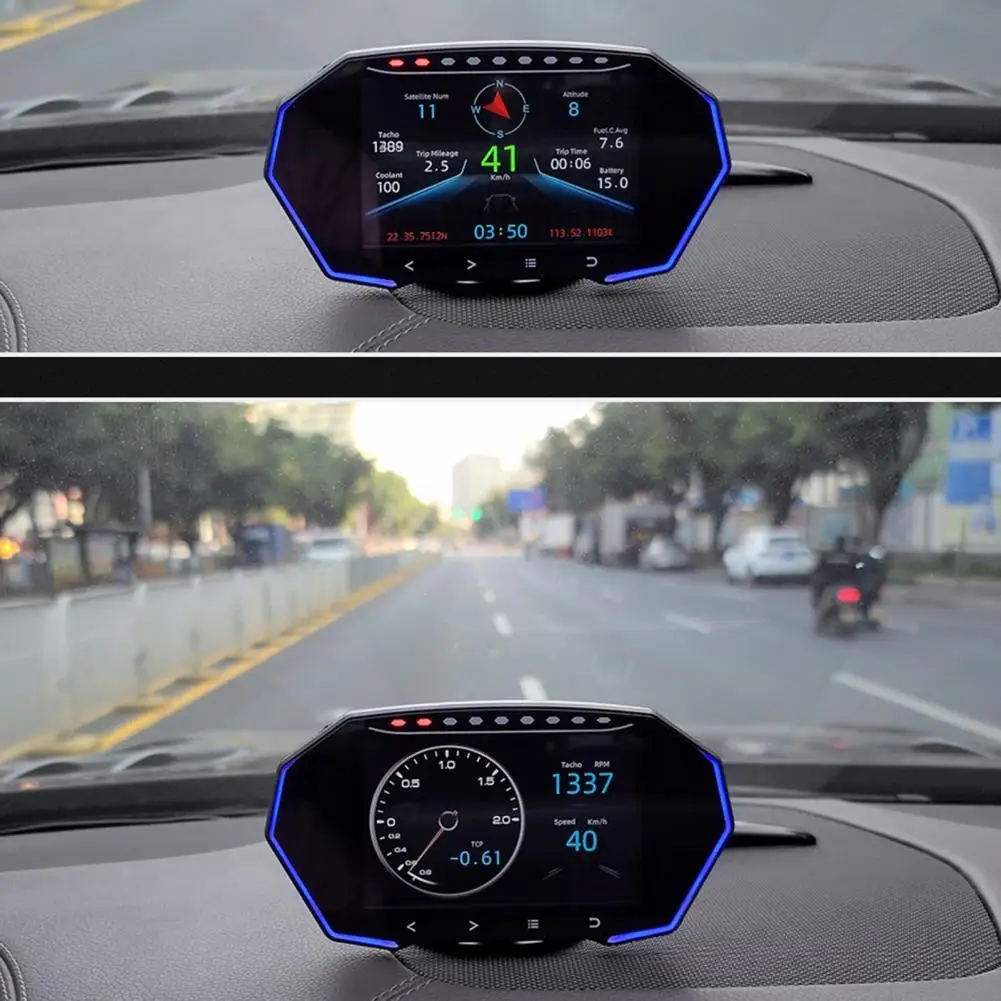 OBDHUD F11 OBD2 HUD   ÷ GPS ӵ ˶ ڵ   ,    ׼ 