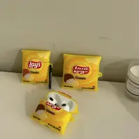 Чехол для наушников AirPods Pro силиконовый с 3D картофельными чипсами