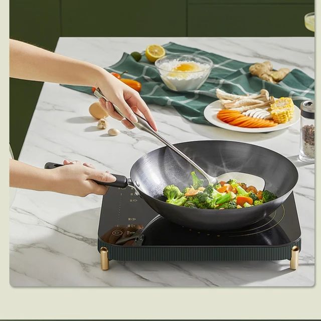 Electric wok Integrated non-stick wok Household large capacity electric wok  Intelligent reservation for cooking Electric hot pot - AliExpress