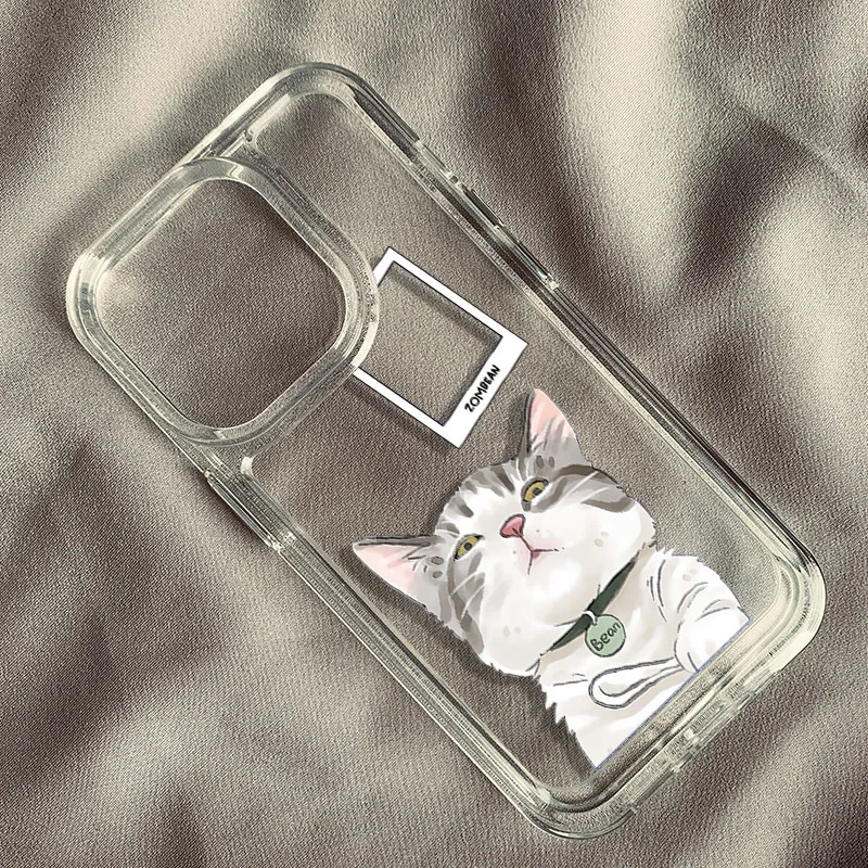 Double Snake Cat Animal Phone Case For IPhone 13 14 12 11 Pro Max