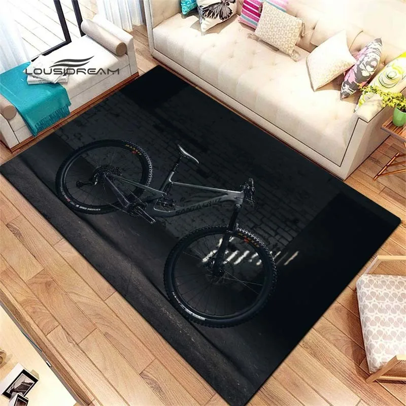Santa Cruz Carpet and Rug Mountain Bike Bedroom Decor Floor Mat Living Room Bedroom Decorate Large Area Soft Rug 6