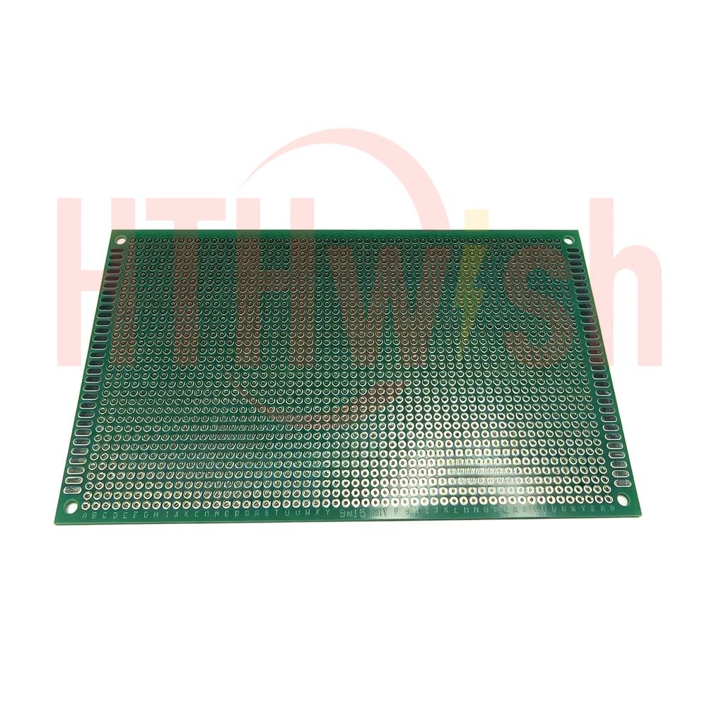 단면 PCB 프로토타입 보드 2x8cm/3x7cm/4x6cm/5x7cm/6x8cm/7x9cm/8x12cm/9x15cm PCB 2.54mm 홀 피치 납땜 회로 기판