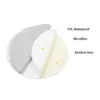 3 Pairs Reusable Nursing Pads Pregnant Women Skin Friendly Postpartum Washable Breast Pads Breastfeeding Accessory 5