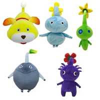 18-35CM Pikmin Plushie Doll Game Olimar Flower Leaves Bud Chappy Bulborb Soft Stuffed Toy Red Yellow Gift for Kids Fans Birthday 1