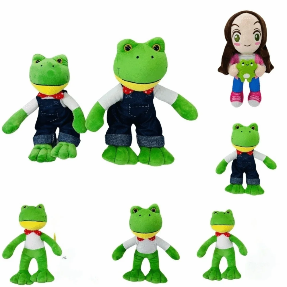 New Magic Expression Plush Doll 25cm Soft Plush Frog Toy Cartoon Girl ...