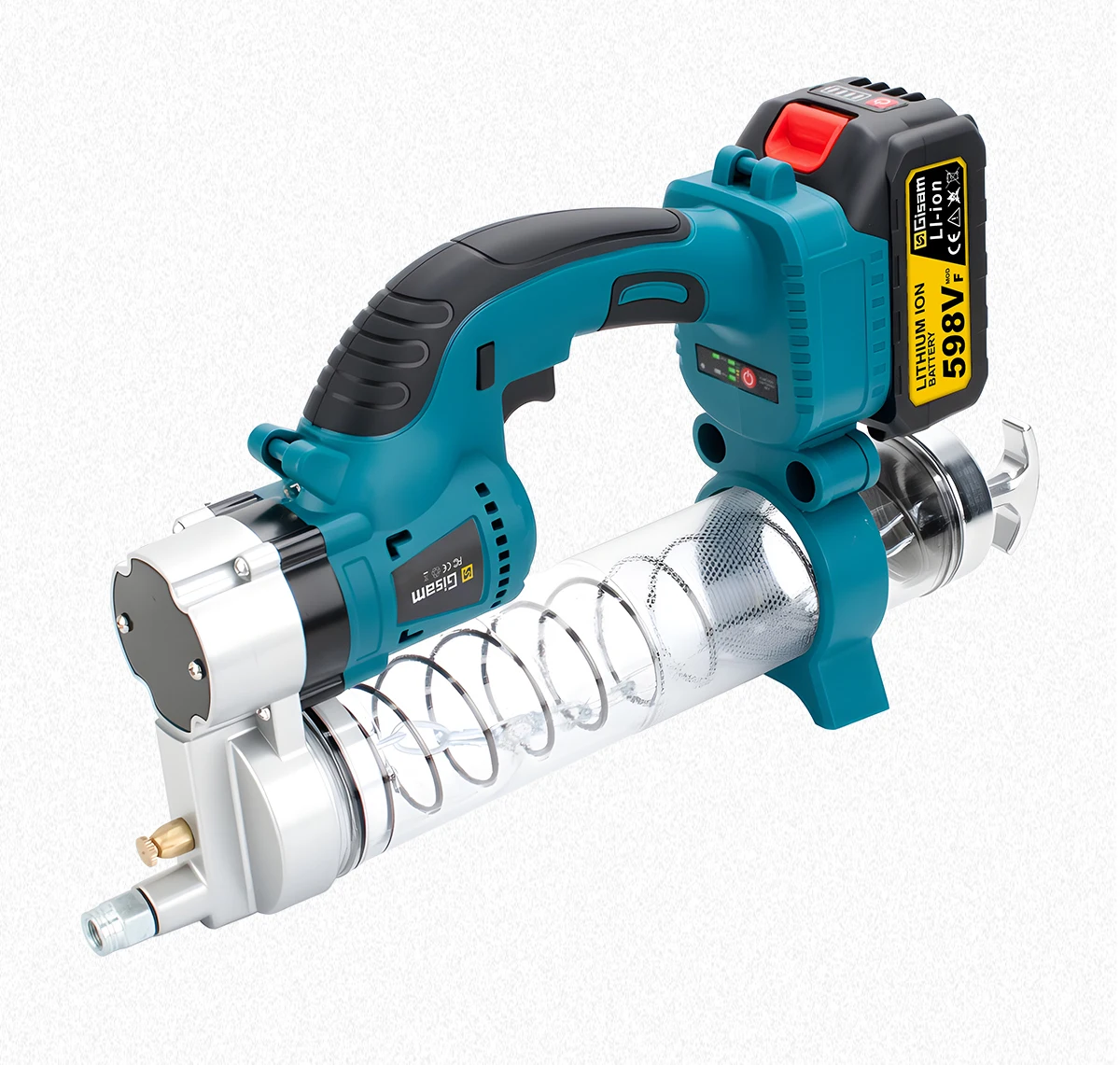 10000PSL Brushless Electric Grease Gun 69Mpa High Pressure Car Lubricating Oil C