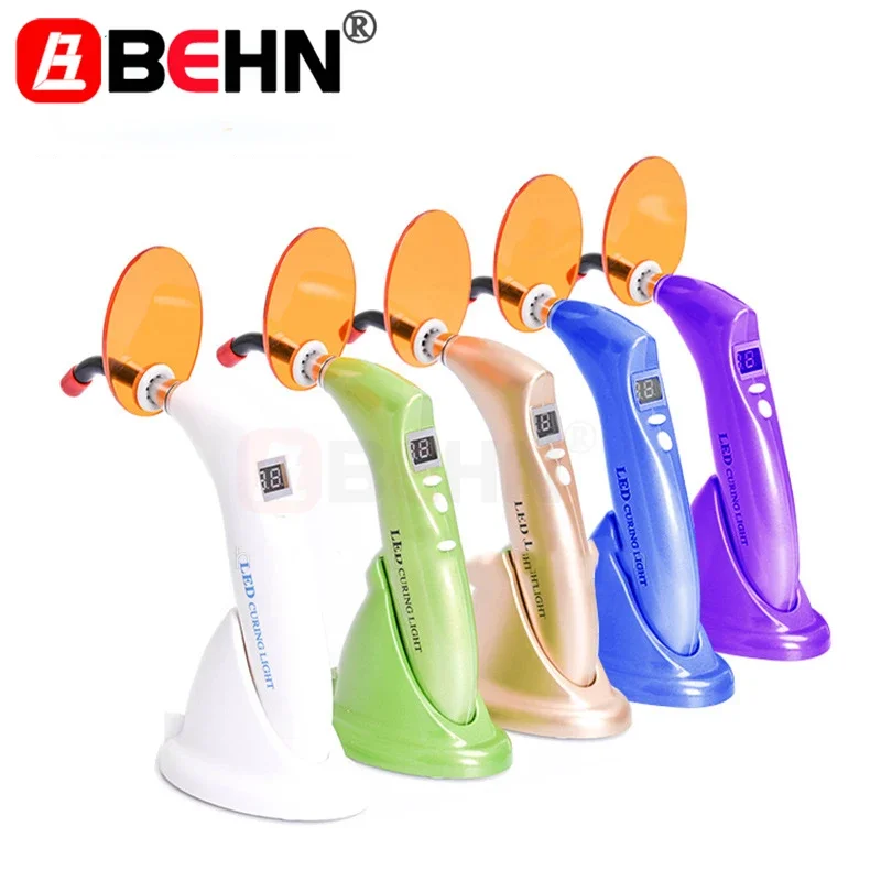 

3 Modes Curing Lamp Dental LED 5W Curing Light Wireless Cure Lamp Strong 2200Mah Battery 1500mW dental photopolymerizer Dentistr