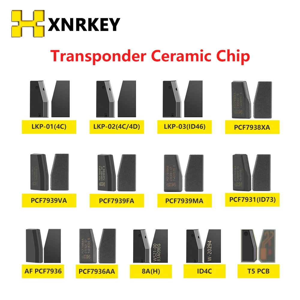 XNRKEY транспондер Автомобильный ключ Керамический чип LKP-01 LKP03 PCF7938XA PCF7939VA PCF7931 AF PCF7936