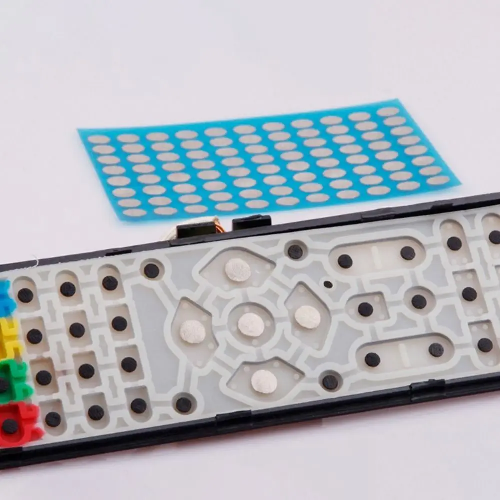 New Silicone Button Repair 2mm 4mm Remote Control Patch Handle Circular Conductive Tape Remote Control