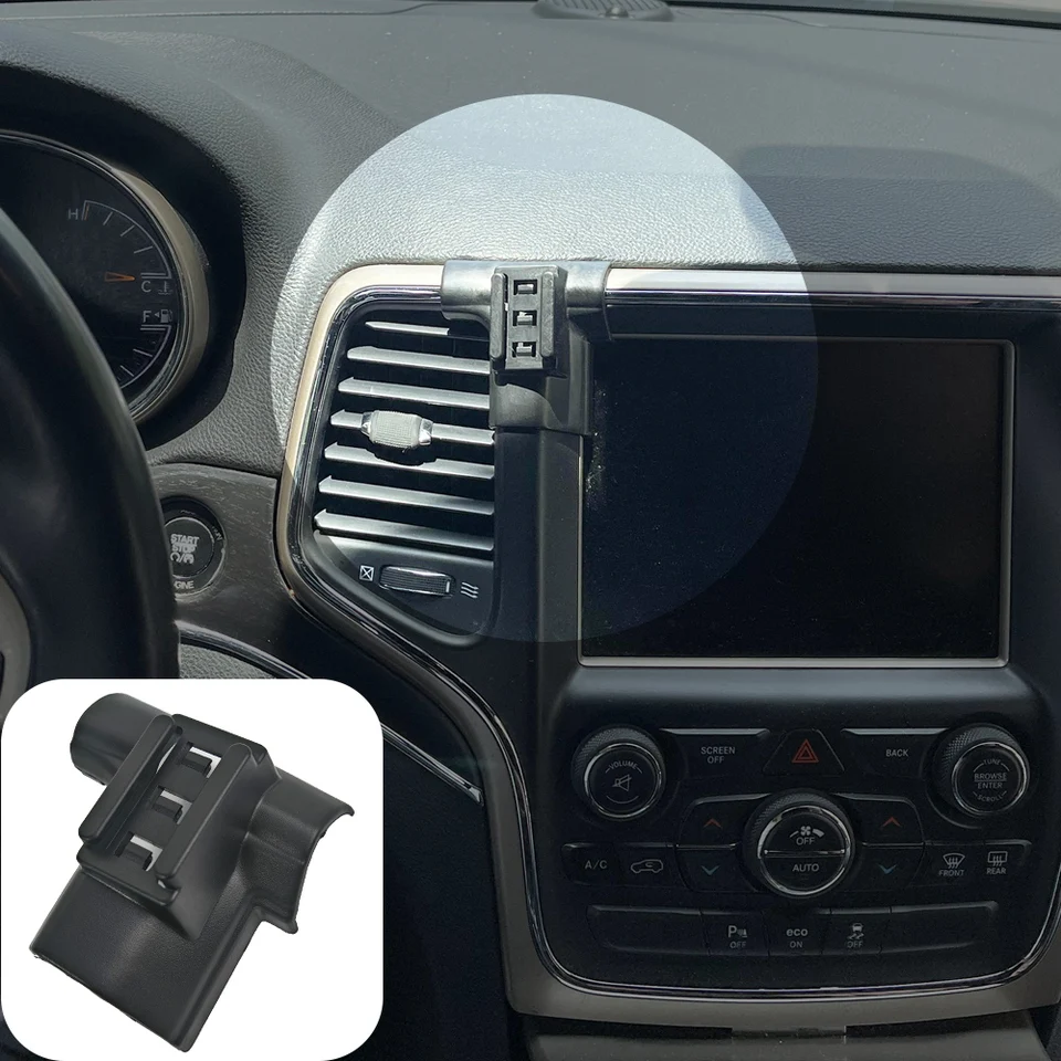 ジープ用携帯電話ホルダー,グランドチェロキー2014, 2015-2020