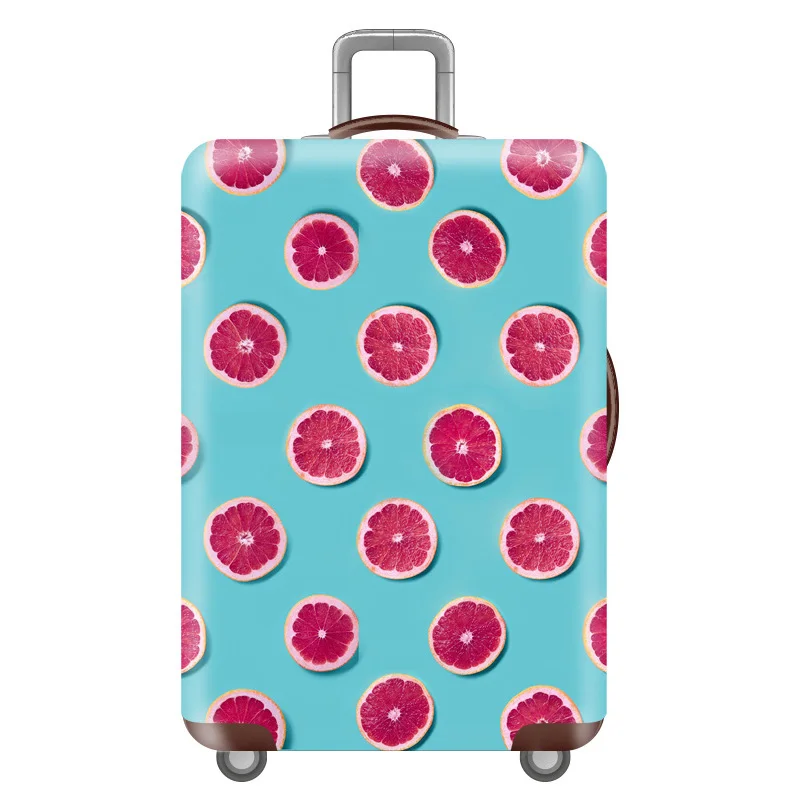 Luggage Cover Geometric Thicker Elasticity Travel Suitcase Protective For 18-32 inch Suitcase Case Travel accessories luggage cover