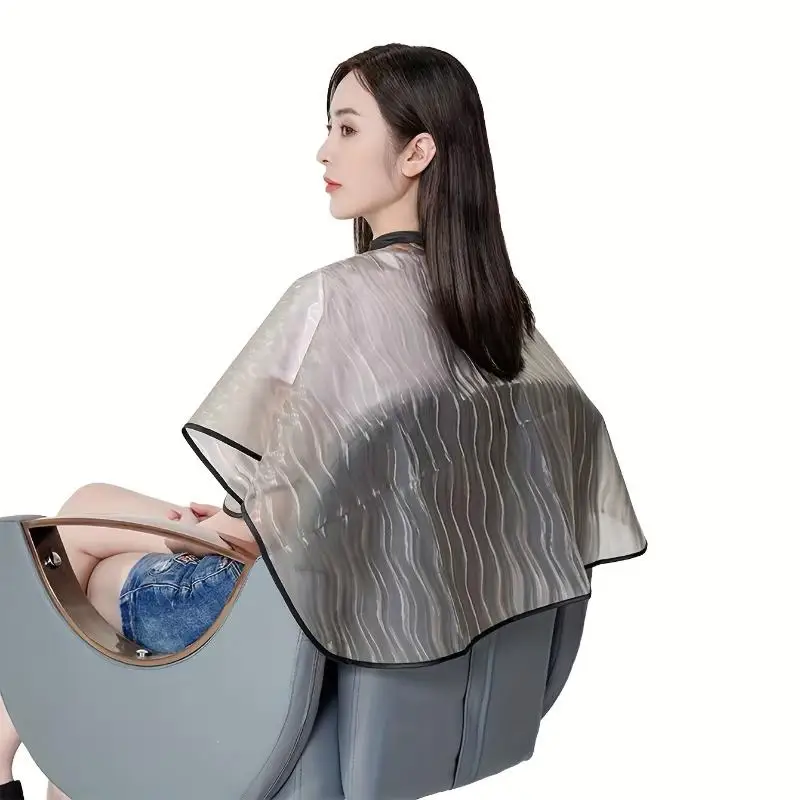이발소 미용 케이프 방수 헤어 컬러링 랩 헤어 컬러 샴푸 염색 천 헤어컷 망토 도구