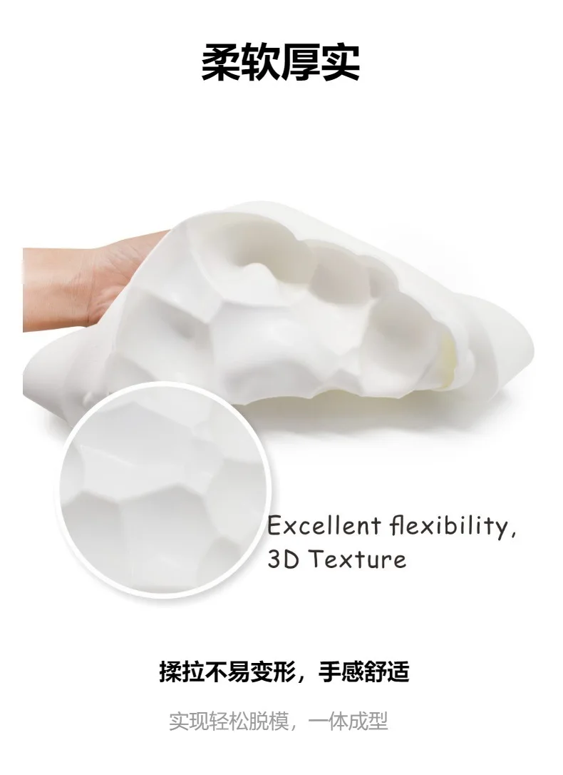 Round Corrugated Big Flower Mousse Cake Mold Taiji Design Silicone Mold for DIY Chocola... - SKU RCMM1913 - UGI Packaging