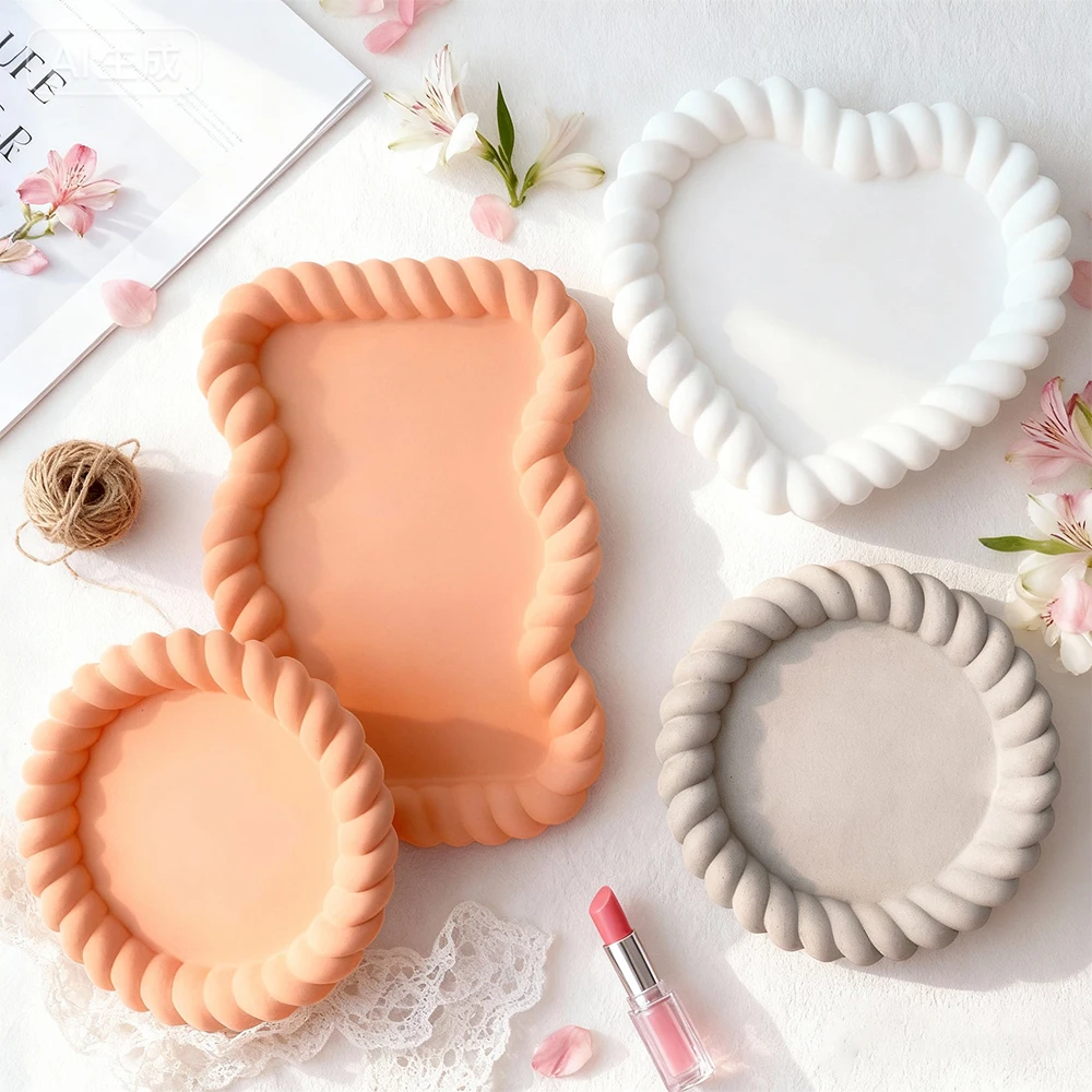 Geometric Cloud Coaster Mold 5