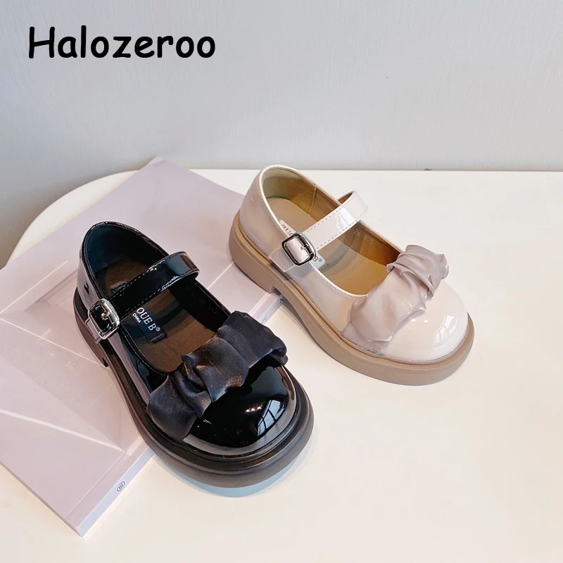 

Kids Princess Shoes Baby Girls Lace Shoes Children Brand Pu Leather Shoes Dress Shoes Fashion Sweet Mary Jane For Autumn New