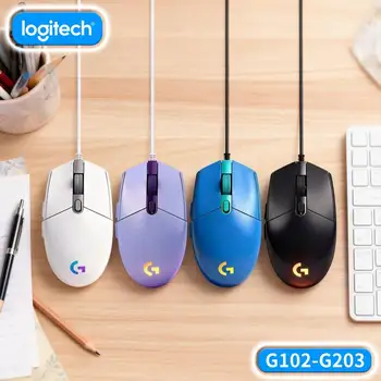 Logitech G102 Gaming Mouse 16.8M RGB Colors Lightweight Build 1000Hz Polling for Fast Competitive Gaming Action 1