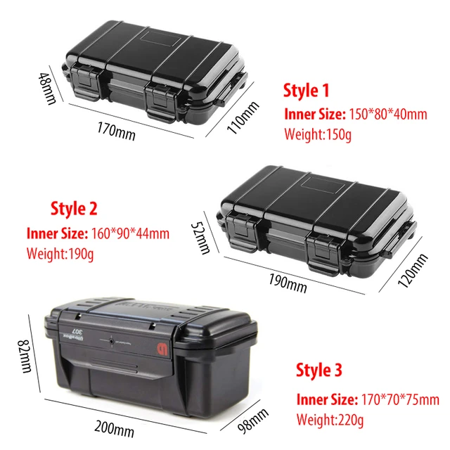 Plastic Equipment Tool Dry Box Anti-Pressure Shockproof Container Box  Electronic Gadgets Airtight Outdoor for Case - AliExpress