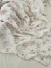 Baby Blanket Floral Soft Cotton Muslin Newborn Swaddle Wrap Receiving Blanket Quick Dry Bath Towel Baby Stroller Cover 5