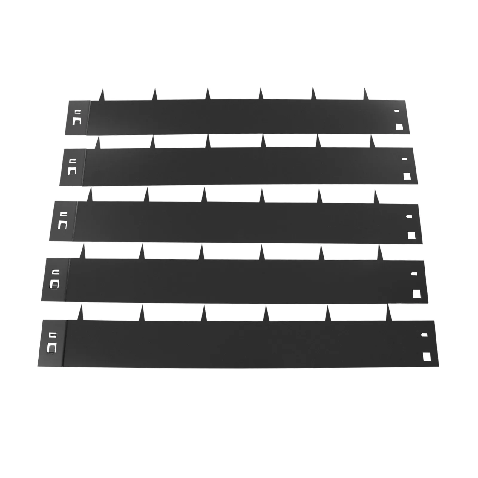5 Pcs 4" x 39" Lawn Edging Kit, Steel Landscape Edging Barriers, Metal Garden Border, Lawn Edge for Garden Yard