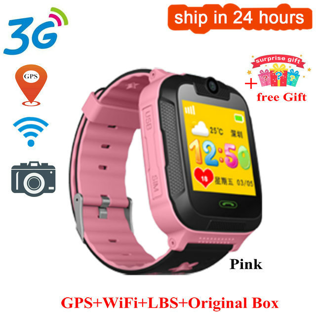 Kids Smart Watch GPS Q02 Q90S FA23 Q360 LBS Smartwatch Baby SOS Call Location Finder Locator Tracker Monitor for IOS Android