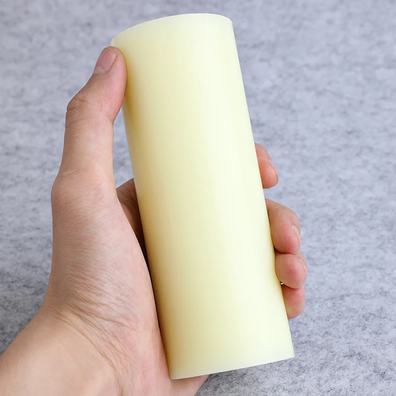나일론 펀칭 로드 가죽 커팅 다이 해머 비팅 도구, 가죽 펀처 커터, 140x53mm