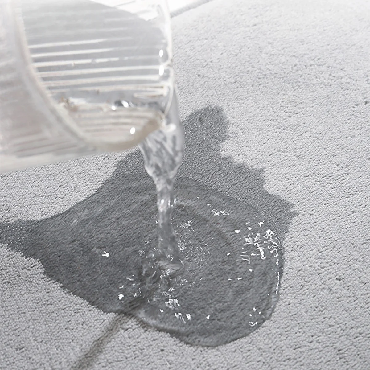 Thickened Flannel Kitchen Floor Mat Absorbent Oil Non-slip Long Strip Dirt-resistant Entrance Door