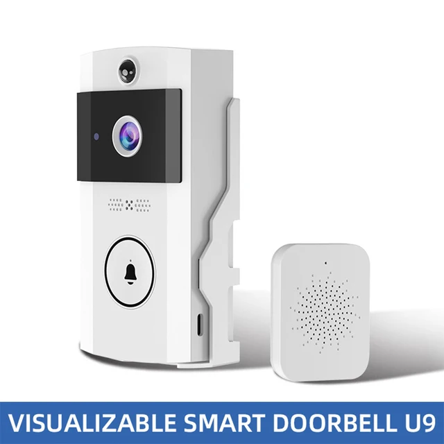 Wireless Video Doorbell With Solar Power HD And Two-Way Audio Intercom Doorbell Camera 3
