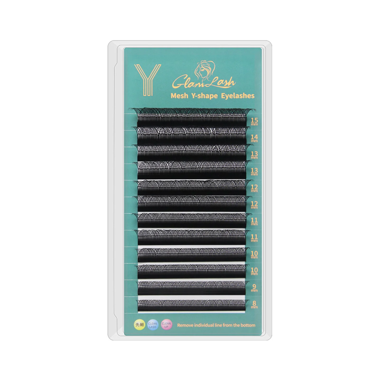 

Individual False Eyelashes Grafted Lashes Soft Comfortable No Irritation Eyelashes for Women and Girls Cosmetic Supplies