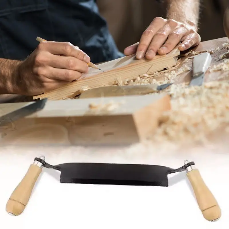 Woodworking Draw Knife 8''/10 Inch Bark Scraper Curved/Straight Debarking Hand Scraper Portable Draw Knife woodworking hand tools wood trimming tool